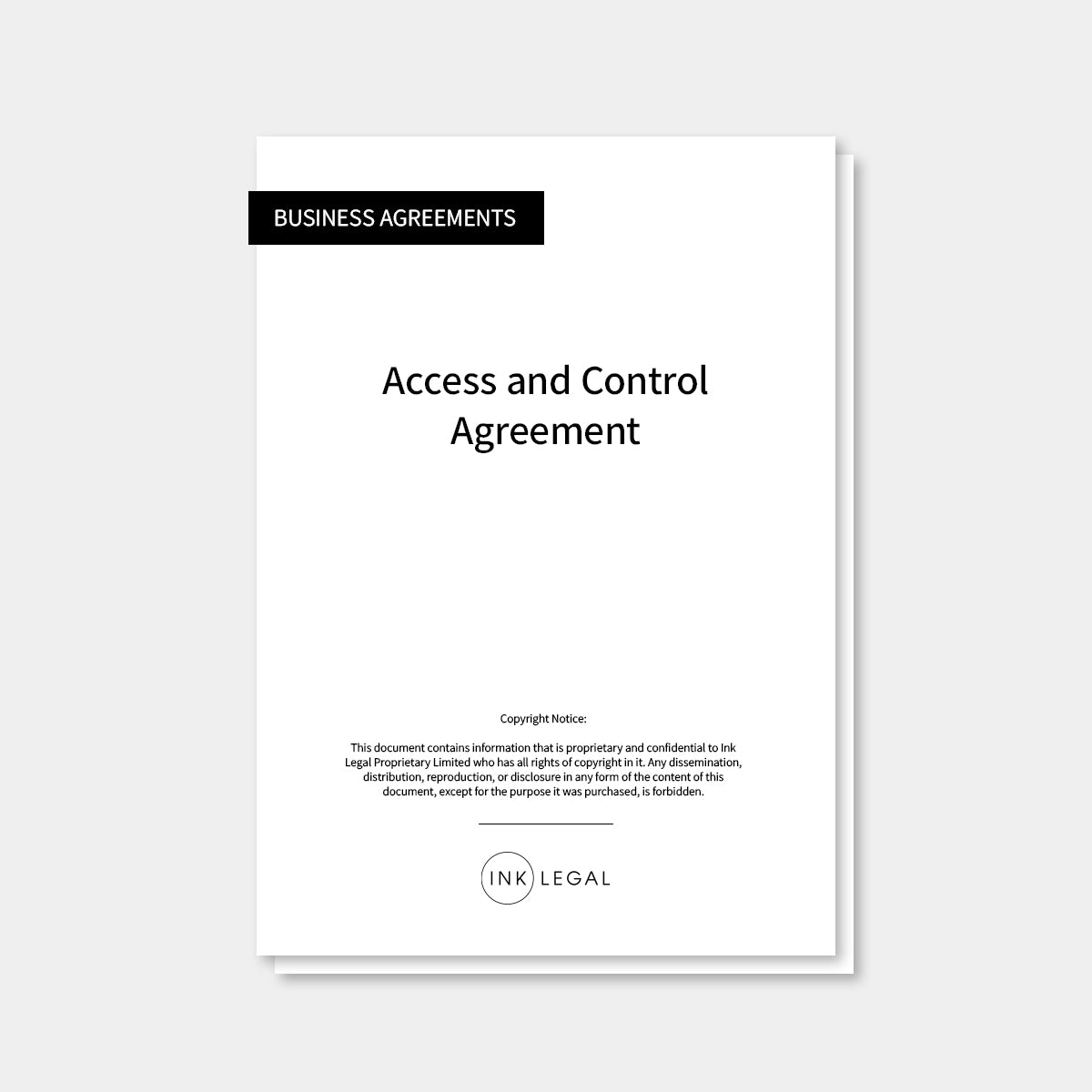 Access and Control Agreement