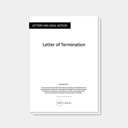 Letter of Termination