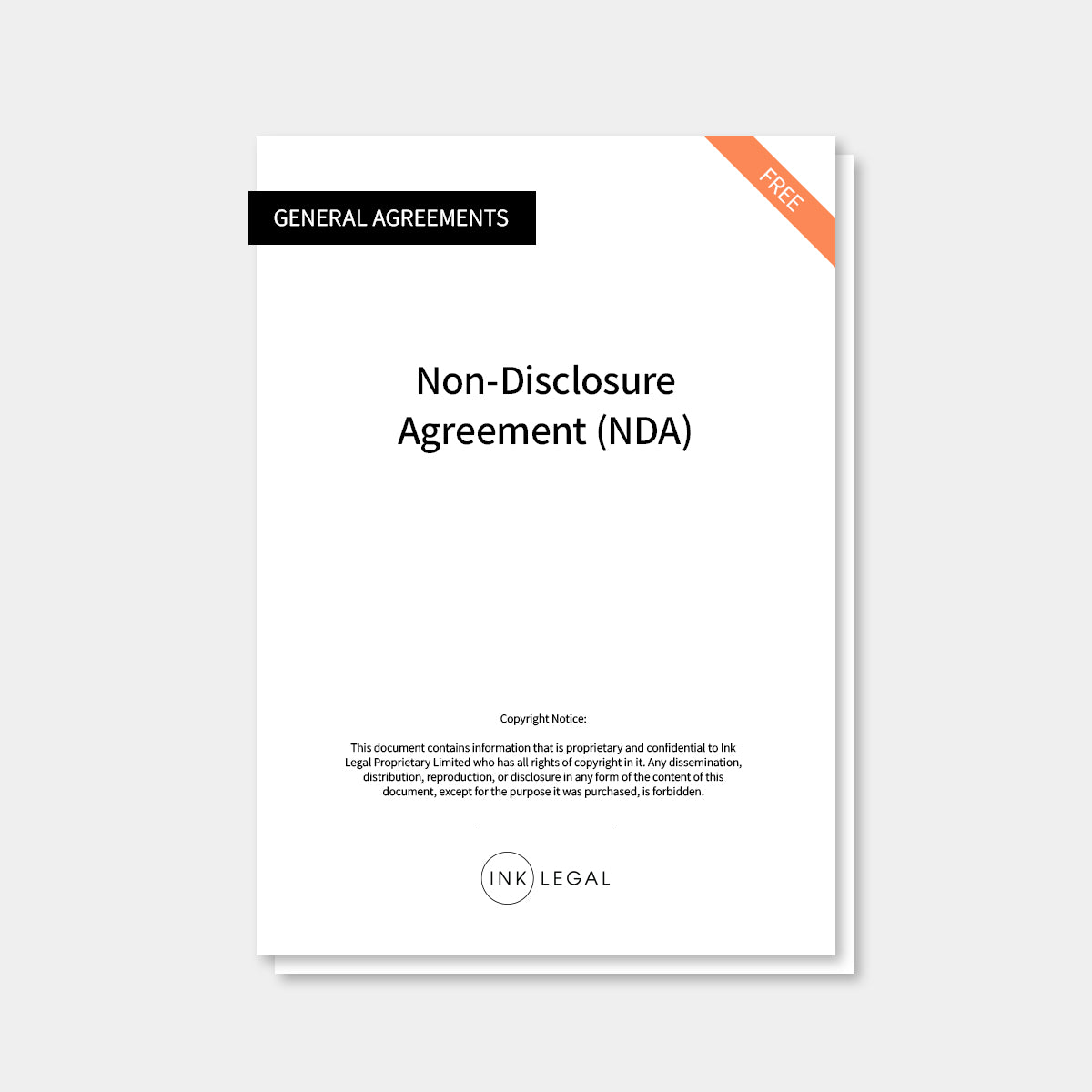 Free Non-Disclosure Agreement (NDA)