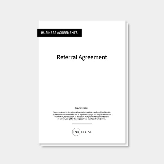 Referral Agreement