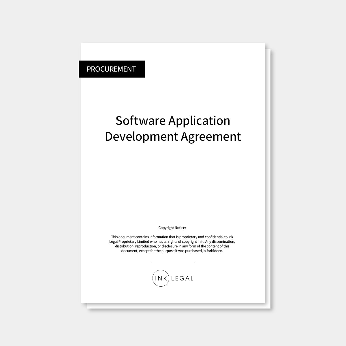 Software Application Development Agreement