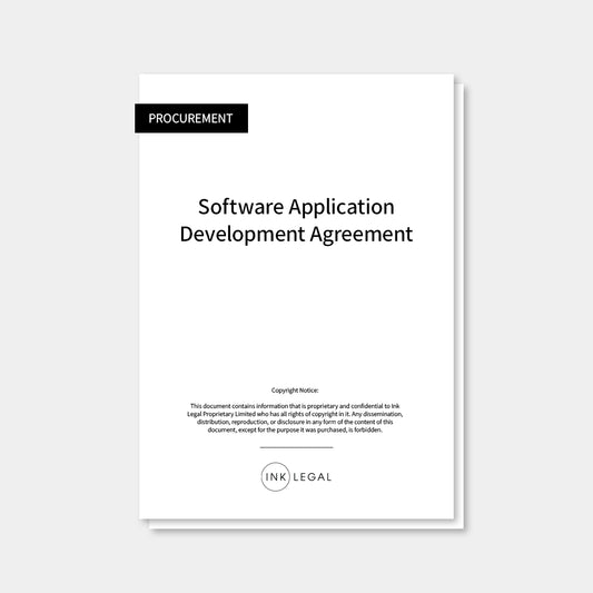 Software Application Development Agreement